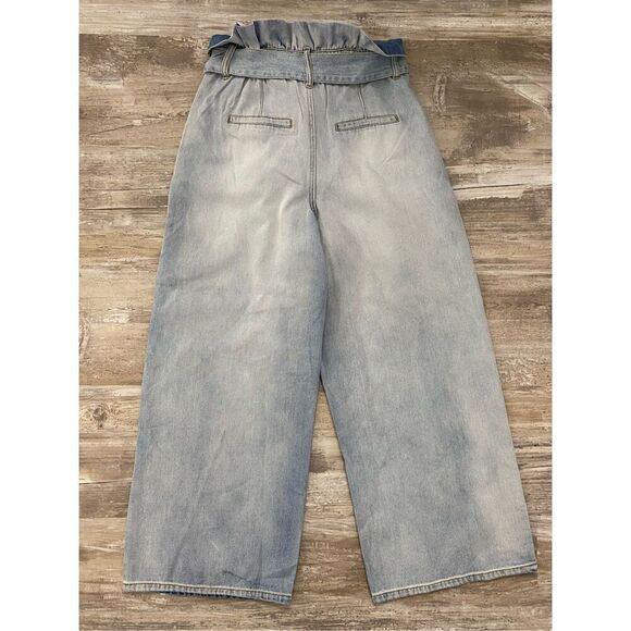 Blank NYC High Rise Wide Leg Cropped Jeans Size 28 - Picture 6 of 6